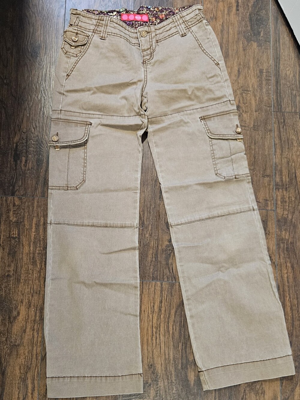 Vintage Y2K Glo Cargo Khakis Juniors 5